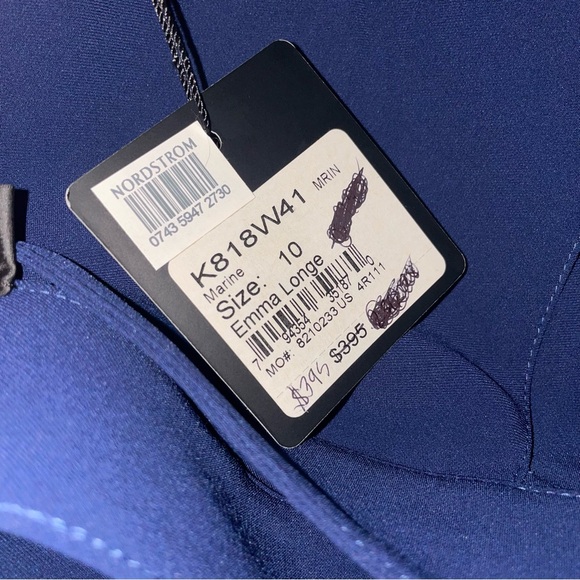 St John Emma Longe Straight Leg Ankle Women’s Pant in Marine NWT Size 10 - Picture 13 of 15